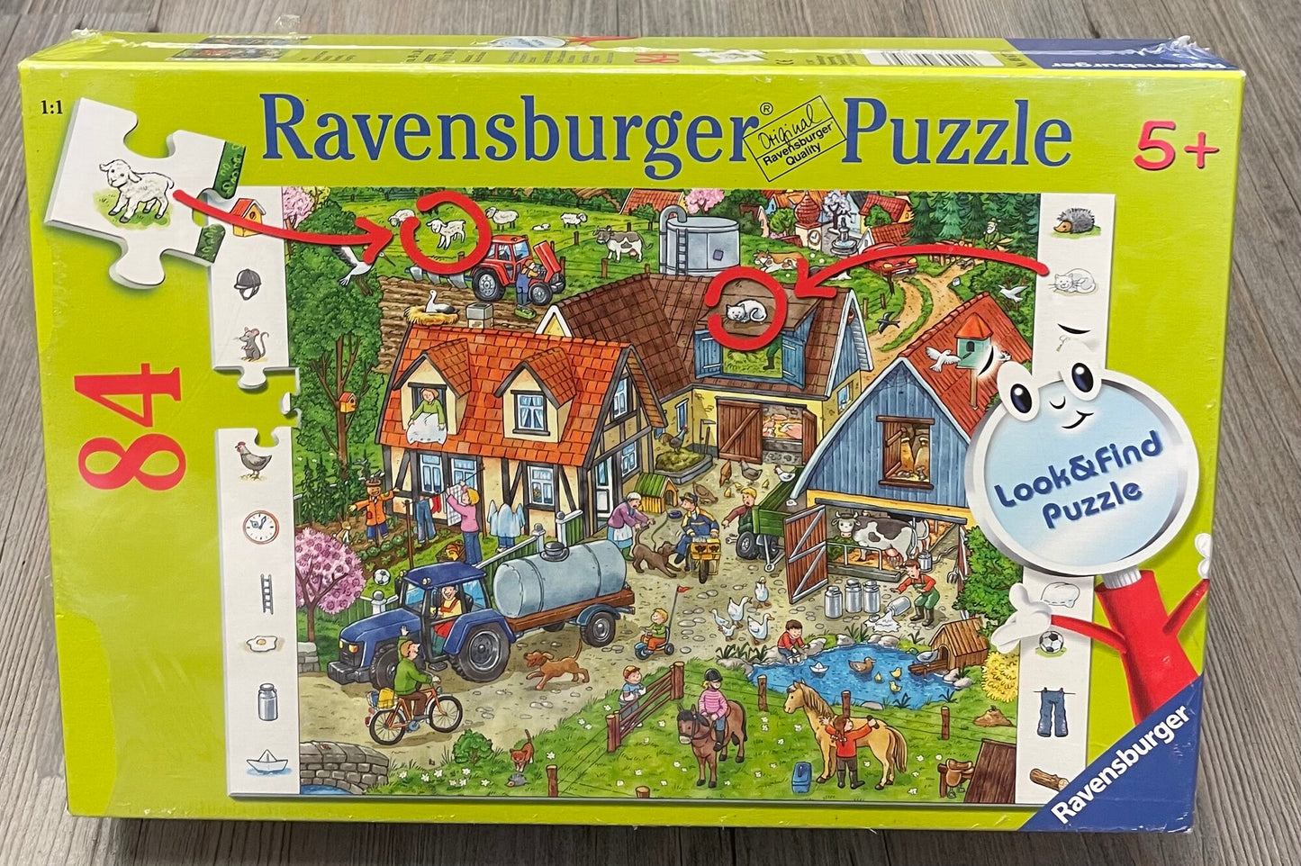Multi Ravensburger Puzzle, 5Y+