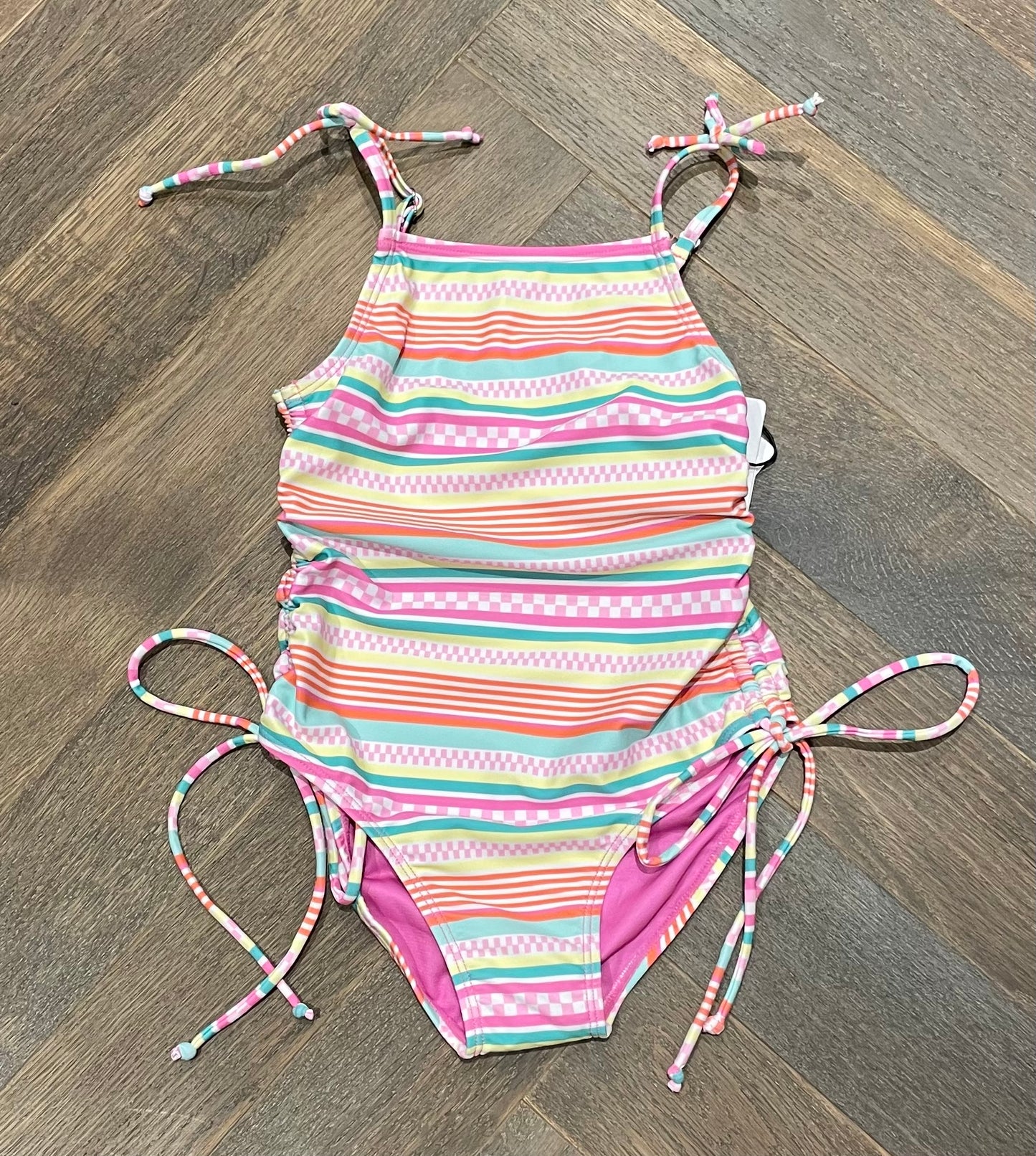 Multi F4A Seaside Bathing Suit, 6Y