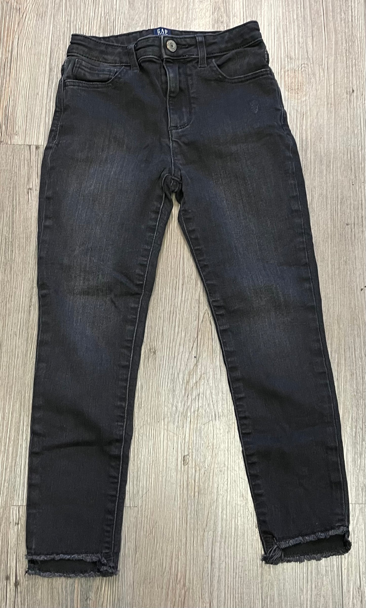 Black Gap Denim Stretch Jeans, 8Y