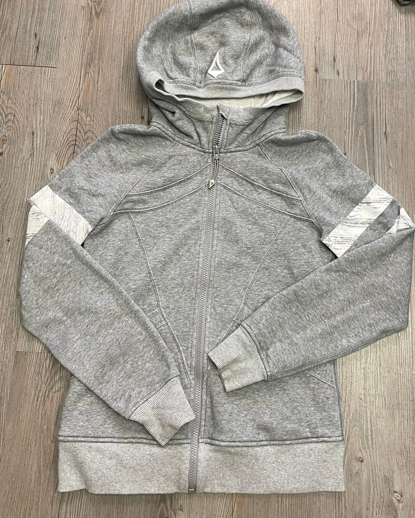 Grey Ivivva Zip Hoodie, 12Y