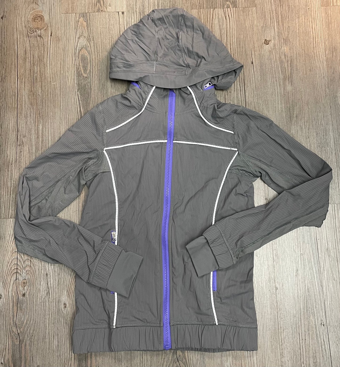 Grey Ivivva Active Hooded Jack, 12Y