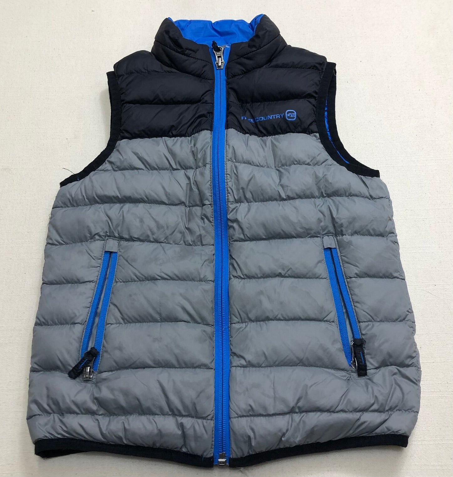 Grey Free Country Vest, 7-8Y