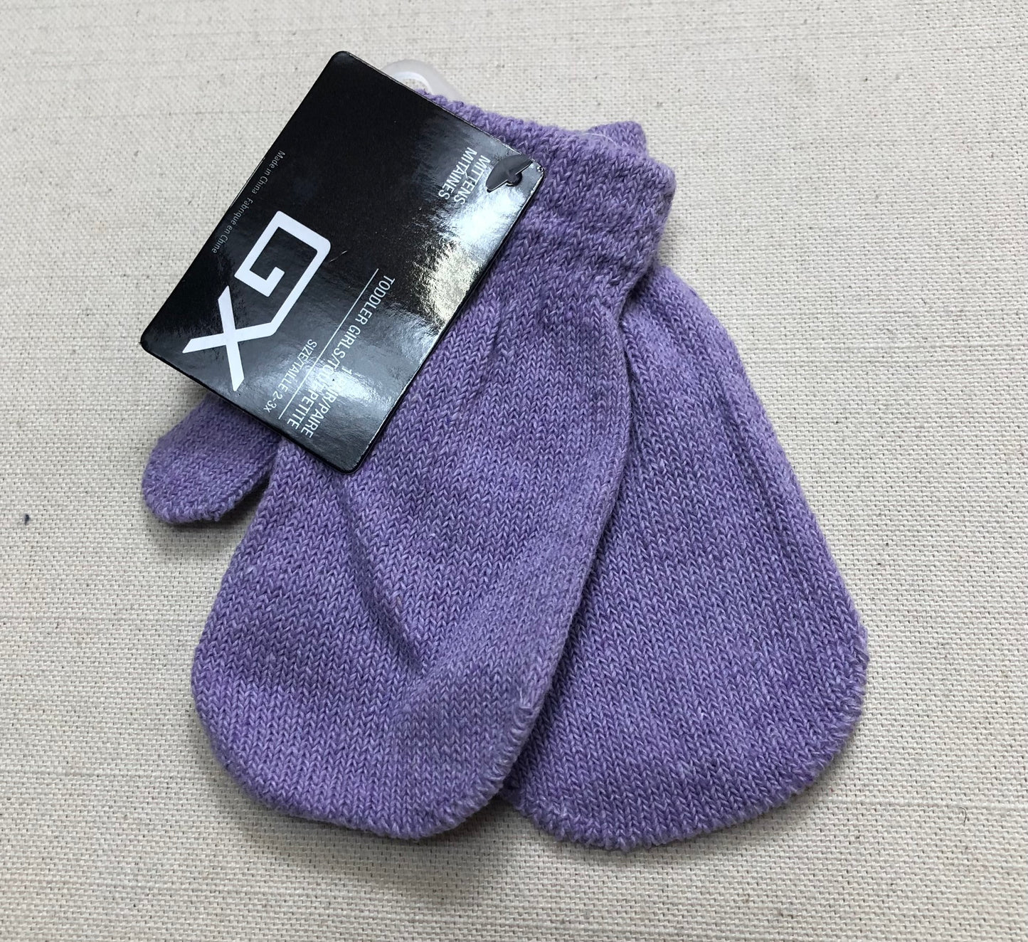 Purple GX Toddler Mitten, 2-3Y