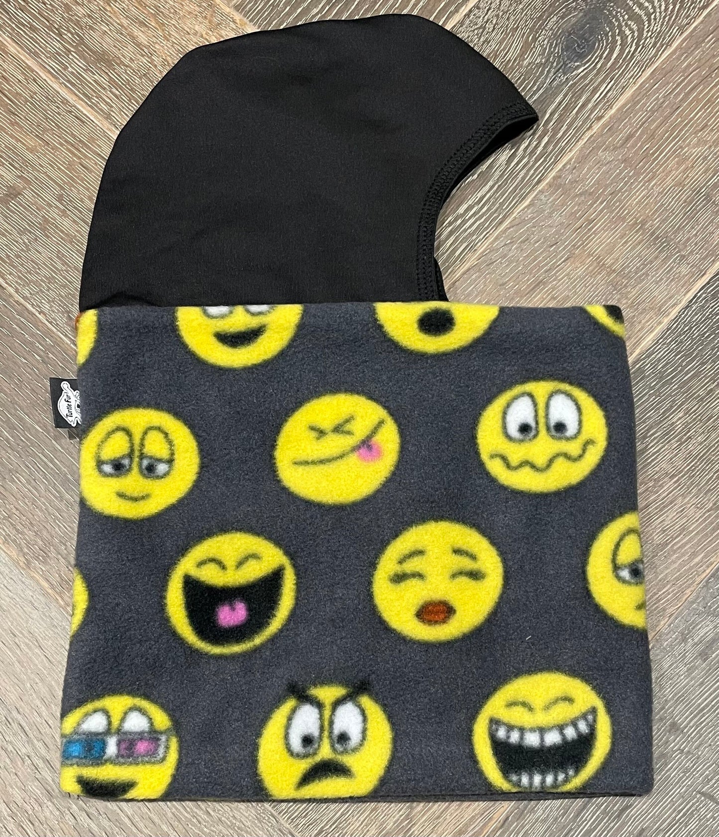 Multi Turtle Fur Balaclava, 7-12Y