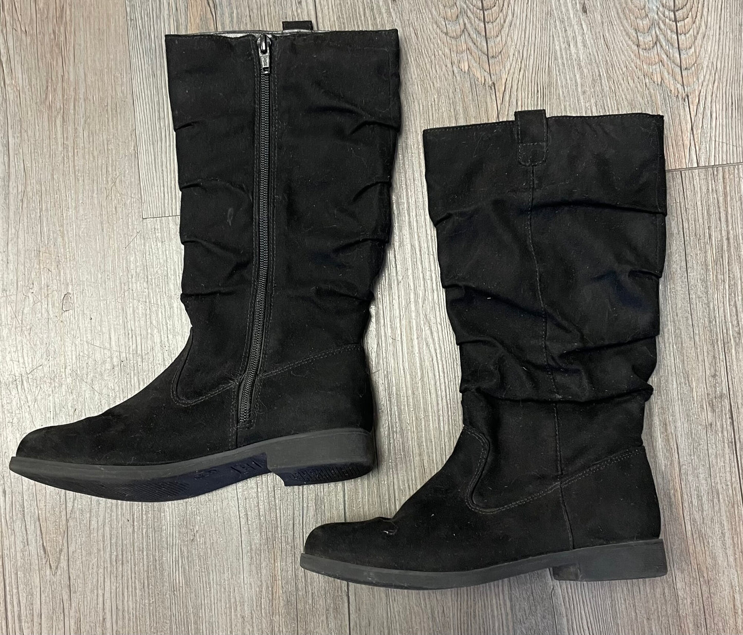 Black Childrens Place Fall Boot, 3Y