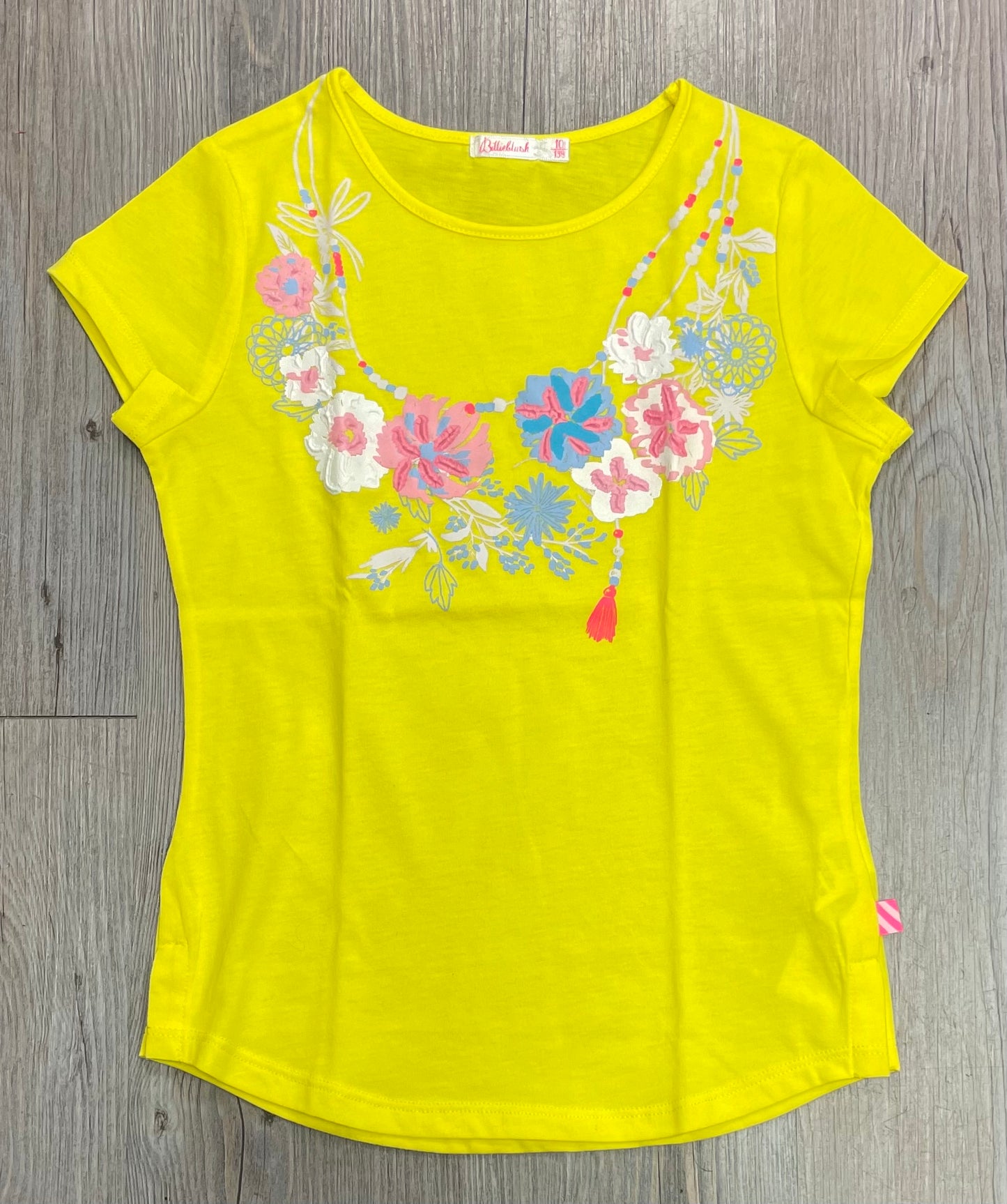 Yellow Blillieblush Tee, 10Y
