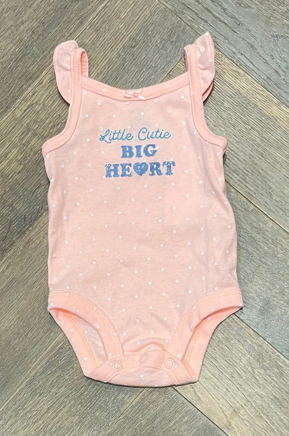 Peach Carters Onesie, Newborn