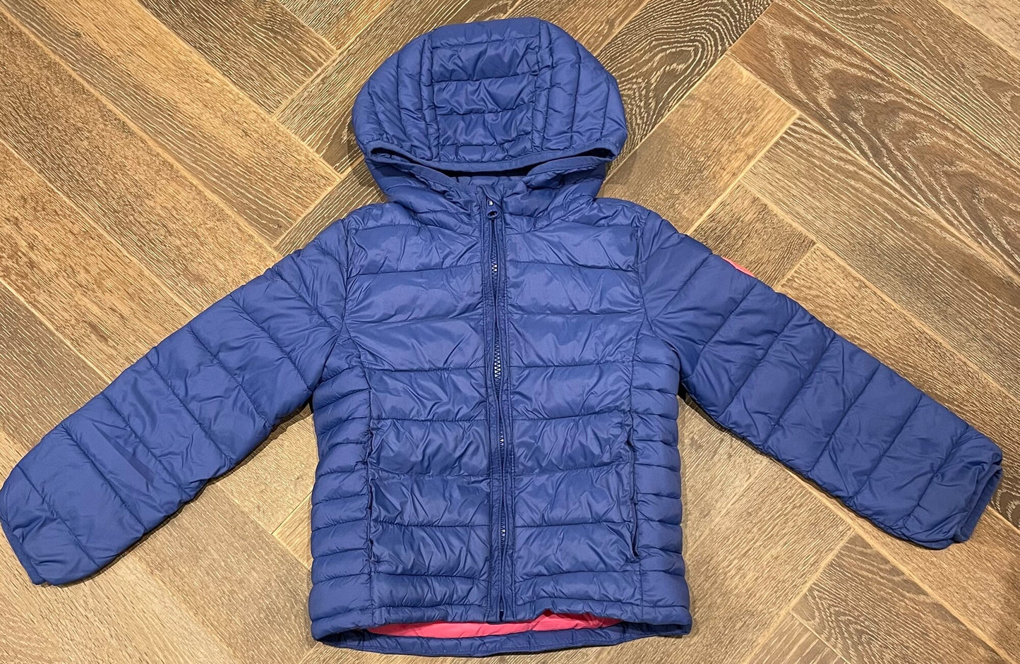 Blue Gap Puffer Jacket, 4-5Y