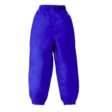 Blue Splashy Rain Pant, 6-7Y