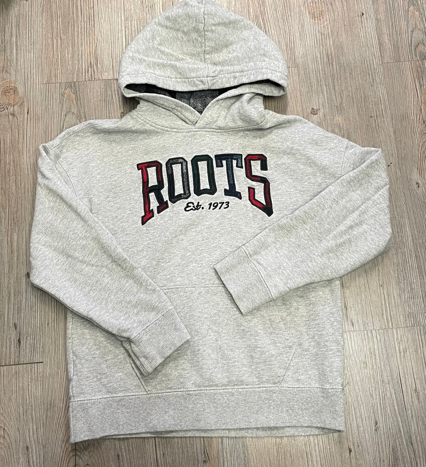 Grey Roots Pullover Hoodie, 9-10Y