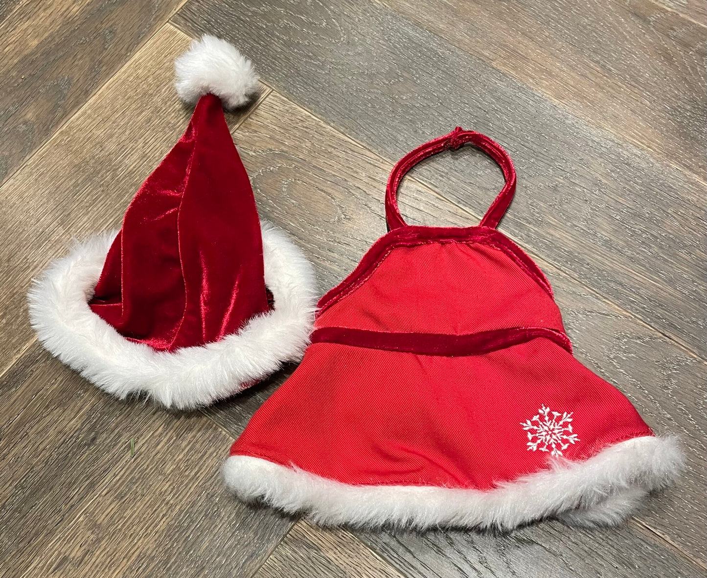 Red AG Doll Santa Outfit, 18 Inch