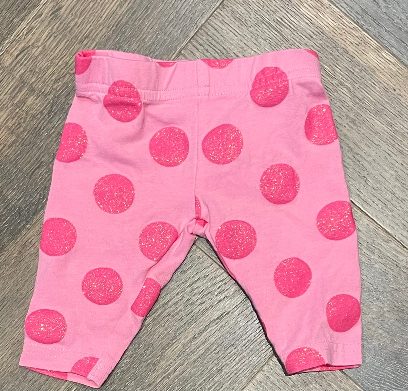 Pink George Infant Pants, 0-3M