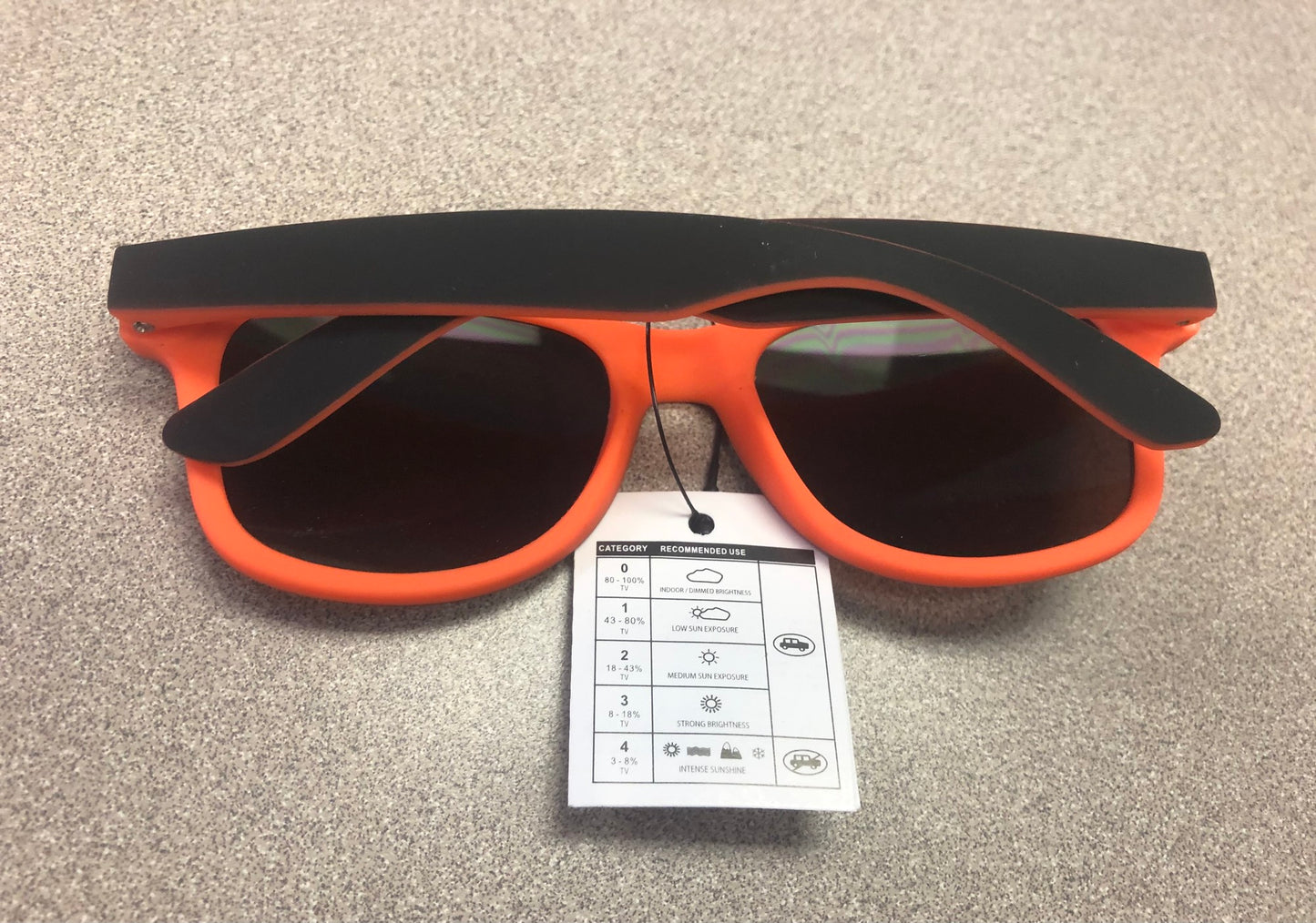 Orange 2 Tone Sunglasses - NEW!, 1-4 Years