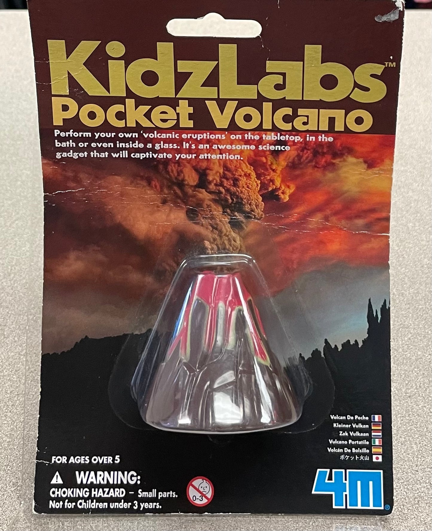Multi Kidzlabs Pocket Volcano, 5Y+