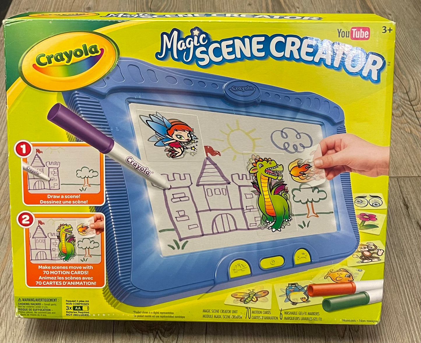 Multi Crayola Magic Scene Creat, Pre-owned