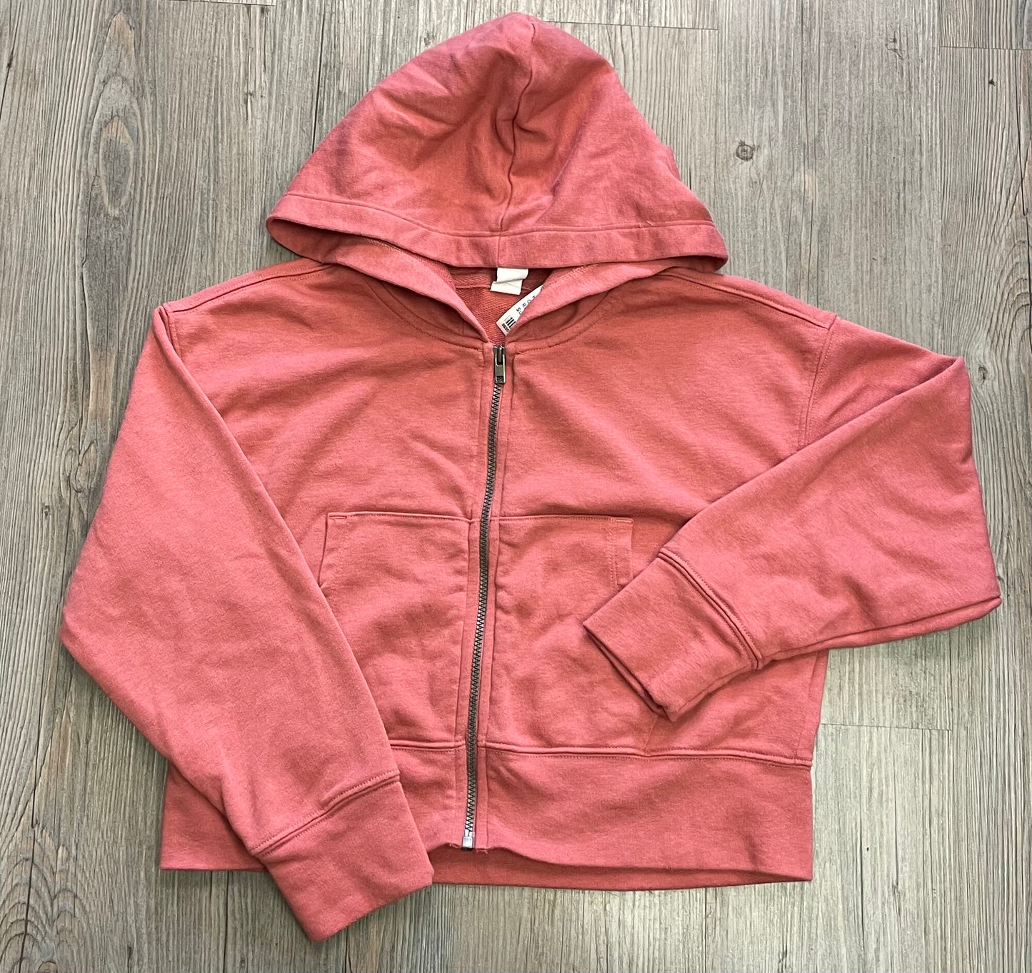 Rust Old Navy Cropped Hoodie, 8Y