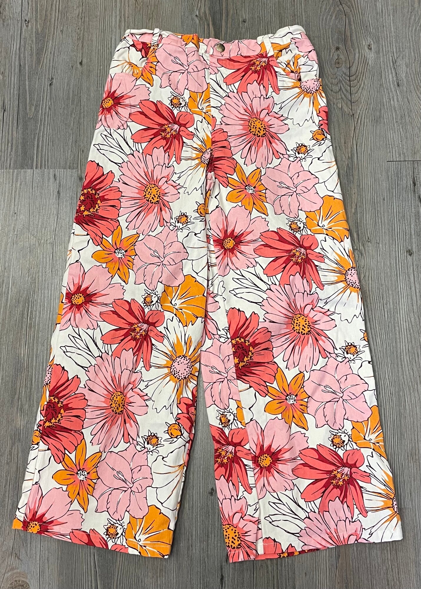 Floral Floral Pants, 7-8Y