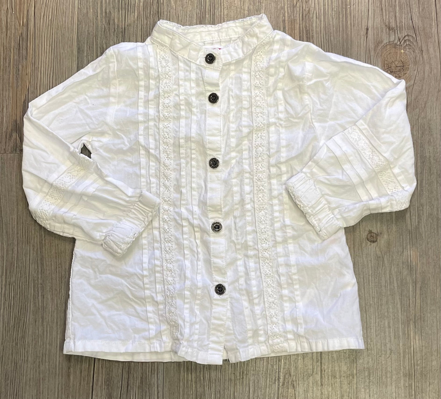 White Name It Shirt, 18-24M