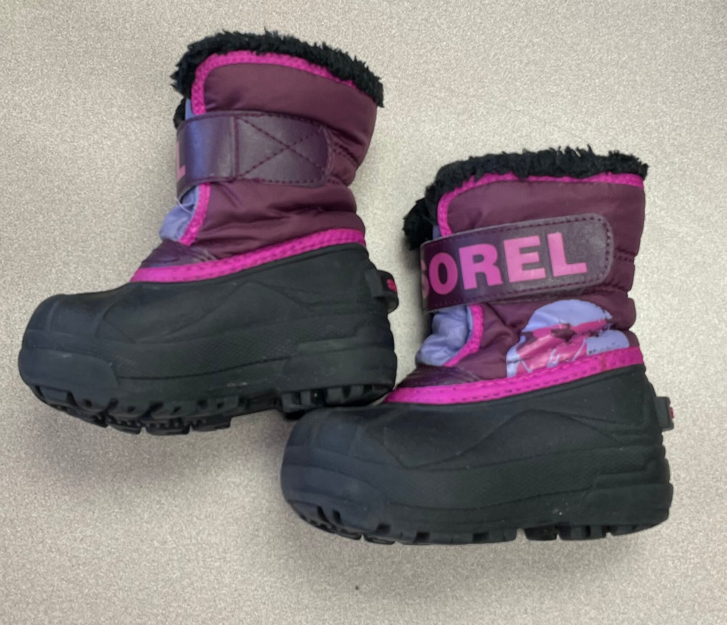 Burgundy Sorel Winter Boots, 6T