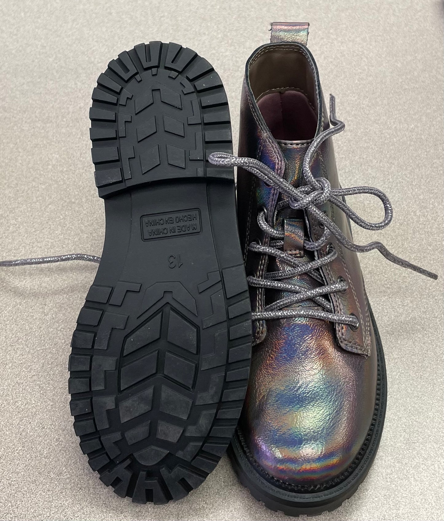 Iridesce Old Navy Hightop Shoes, 13Y