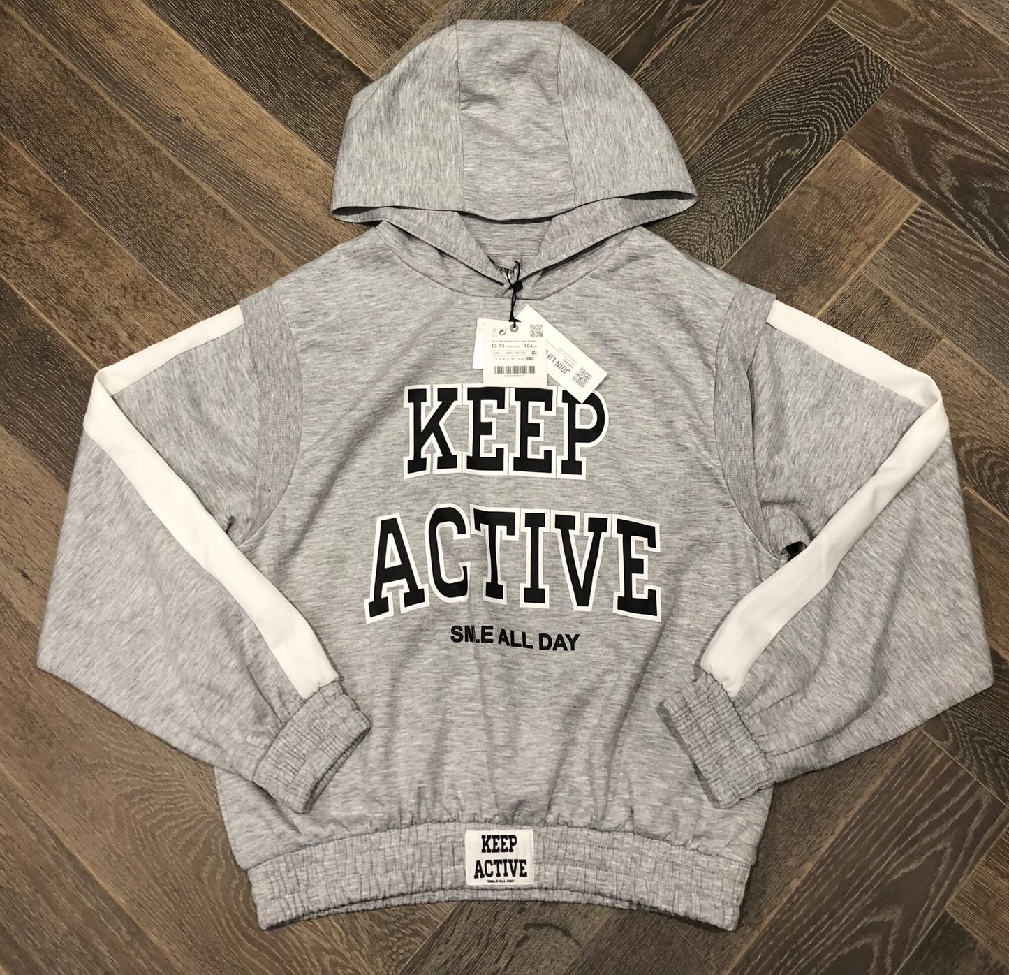 Grey Zara Hoodie, 13-14Y