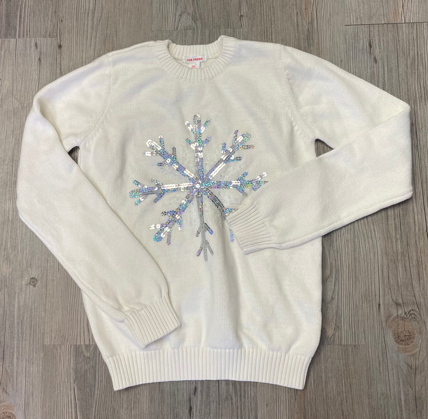White Joe Fresh Knit Sweater, 14Y