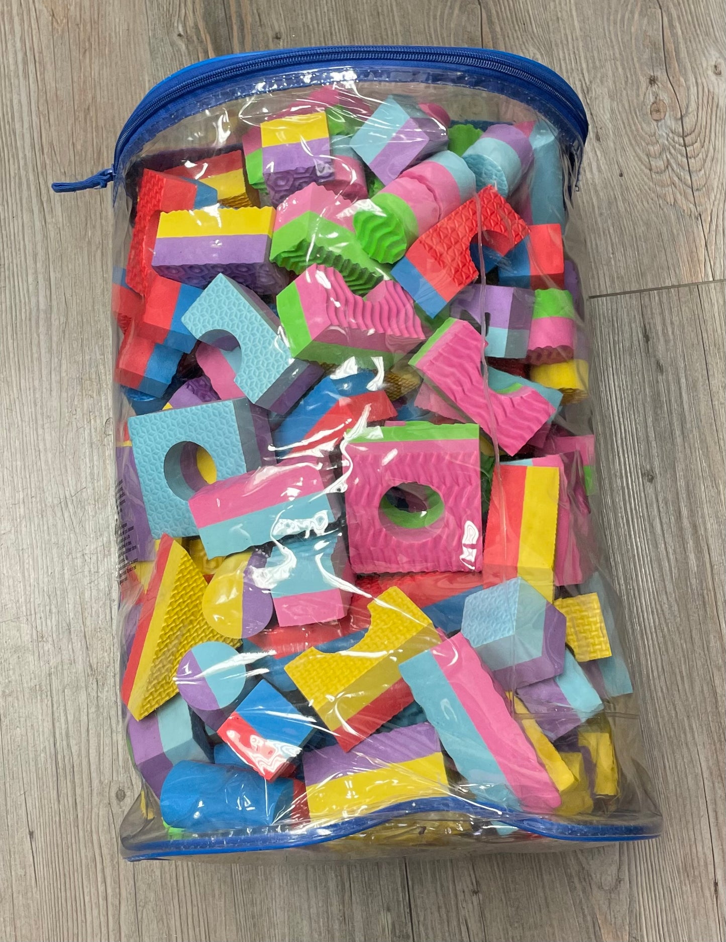 Multi Assorted Foam Blocks, Pre-owned