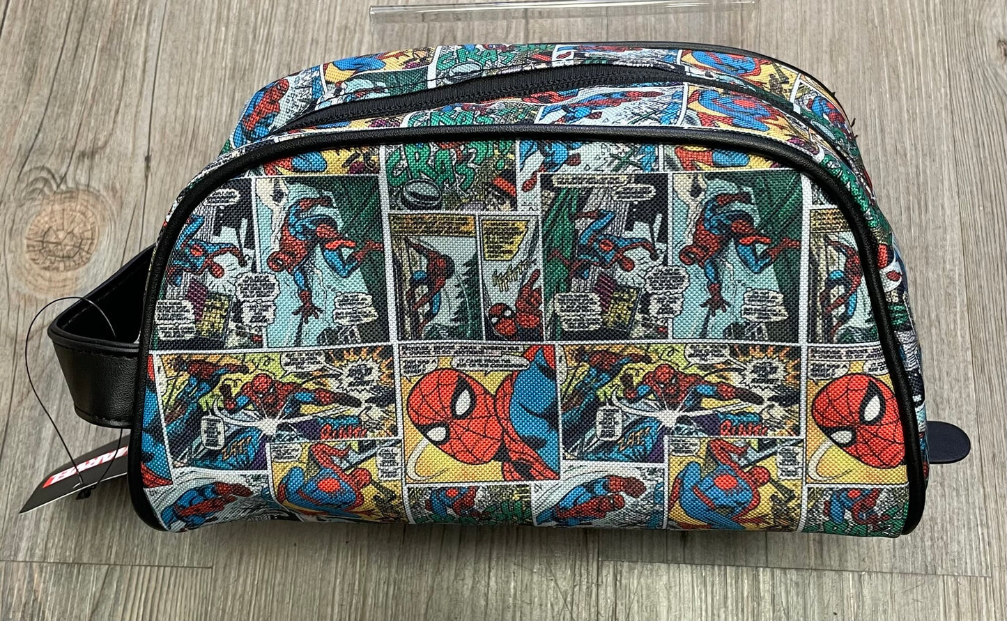 Multi Spiderman Travel Kit Bag, NEW
