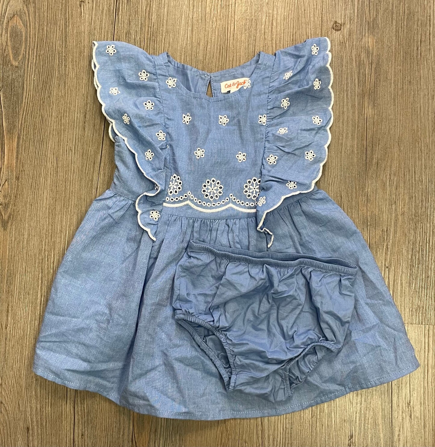 Blue Cat & Jack Dress 2pc, 18M