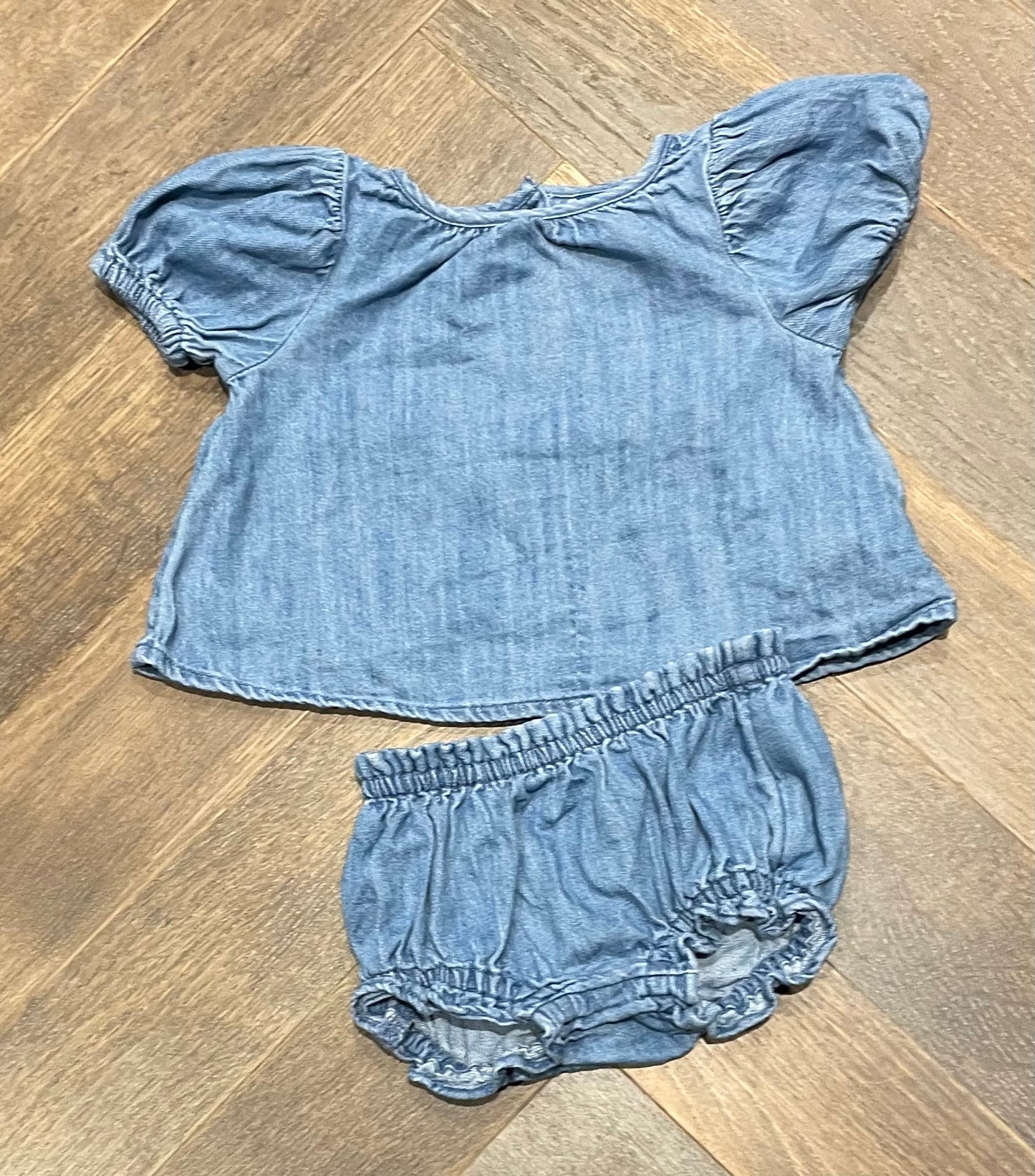 Denim Old Navy 2 Pcs Set, 3-6M