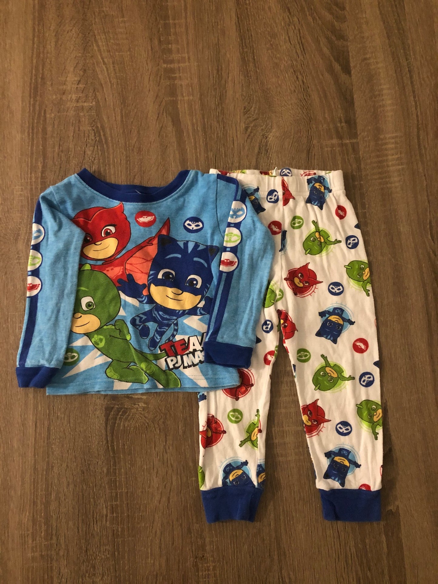 Blue PJ Mask Pj 2pcs Set, 3Y