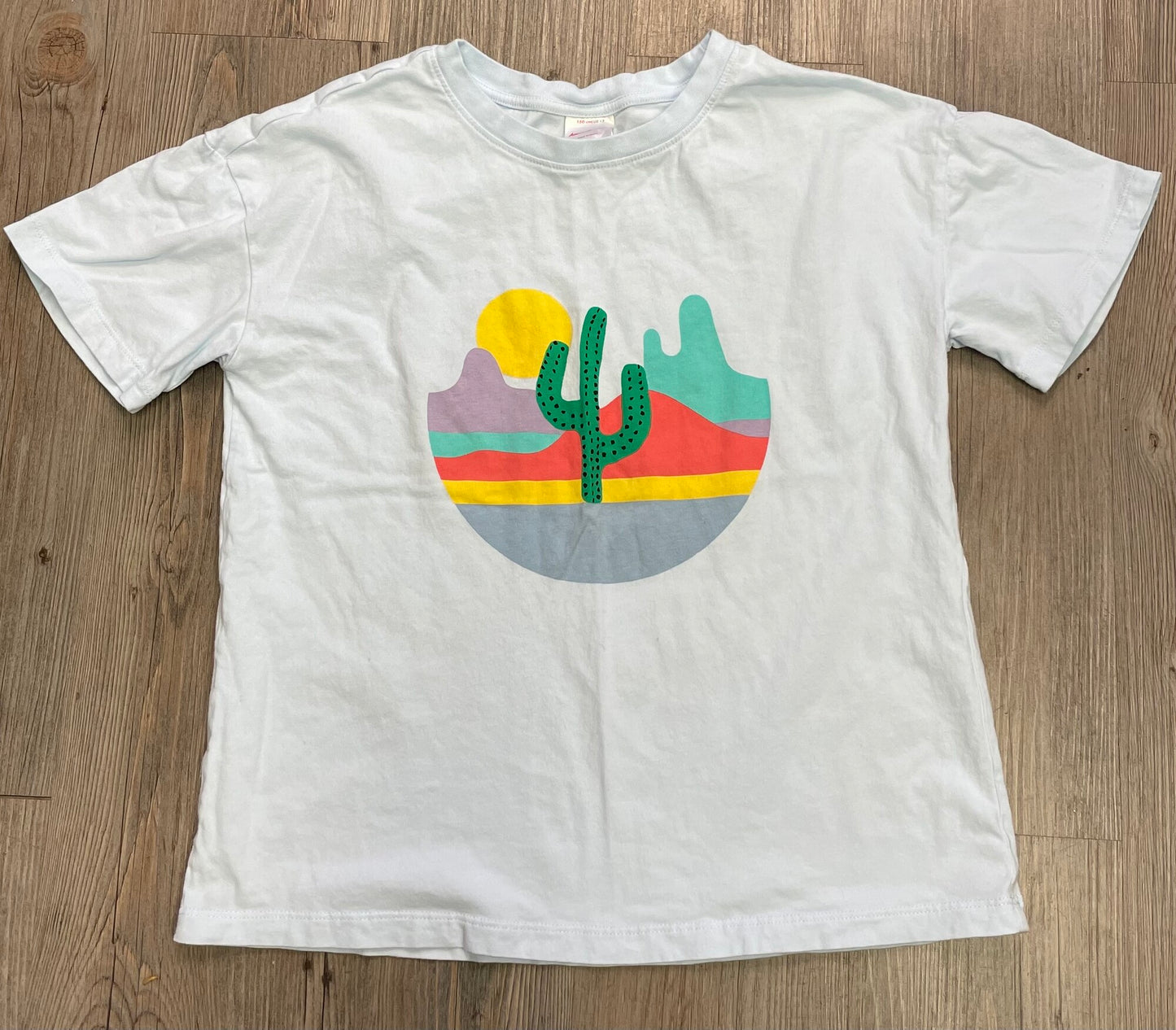 Blue Hanna Anderson Tee, 12Y