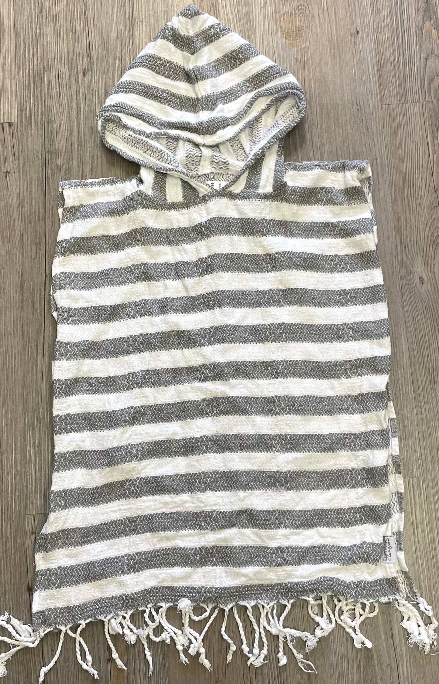 Grey House Of Jude Hooded Ponc, 1-6Y