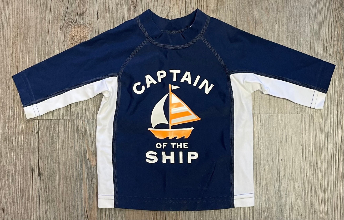 Navy Joe Fresh Rashguards, 1Y
