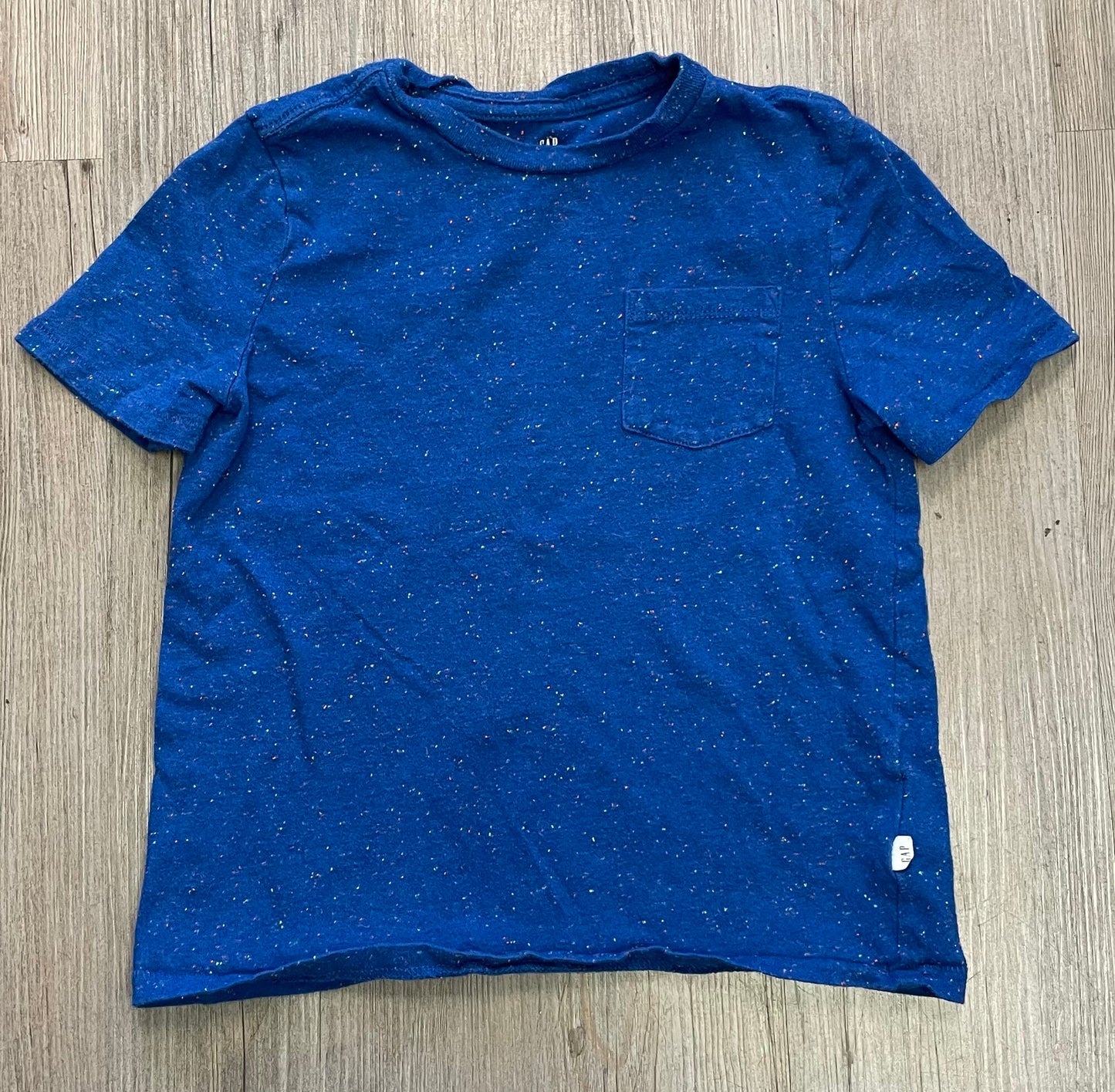 Blue Gap Tee, 6-7Y