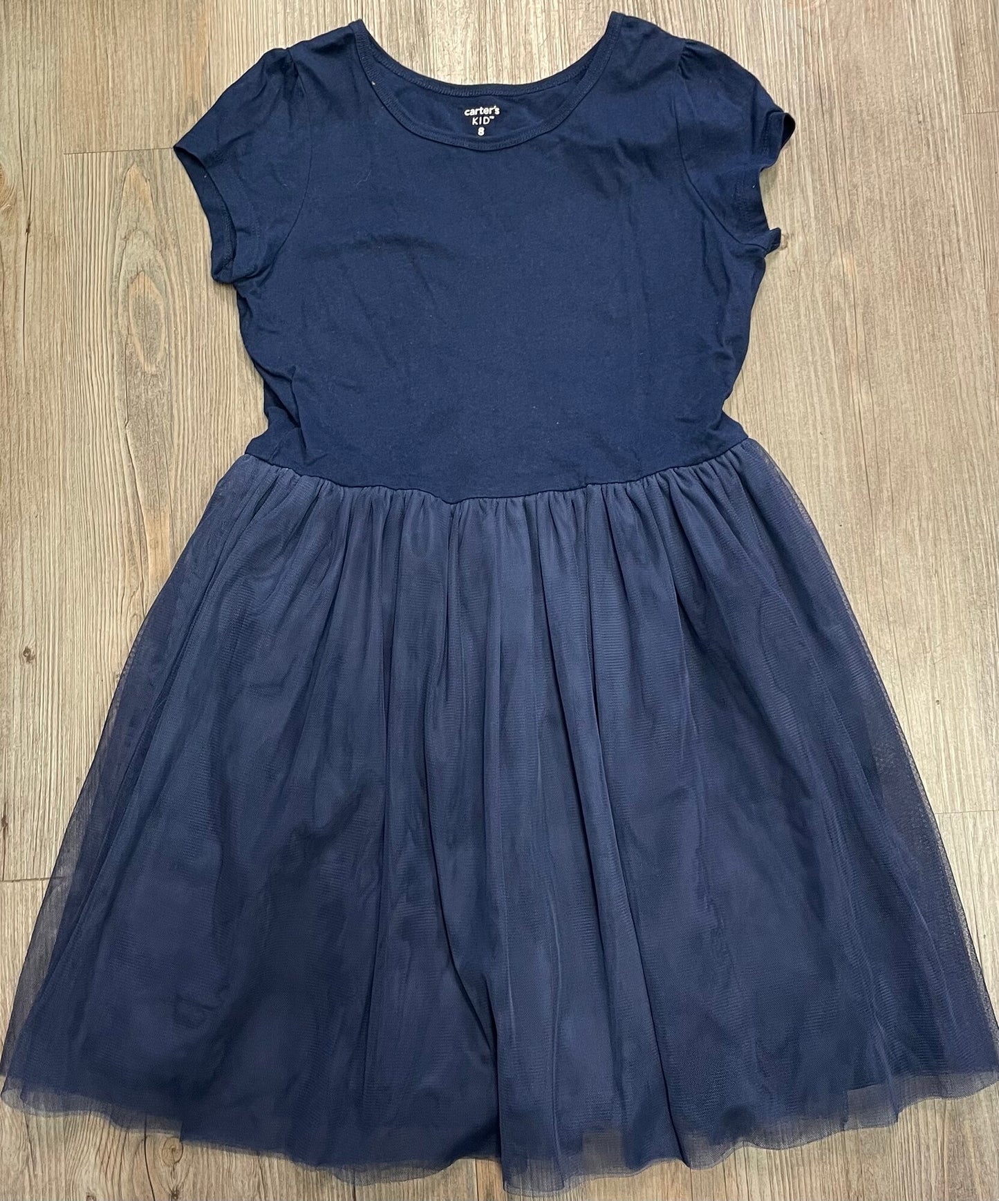 Navy Carters Dress, 8Y