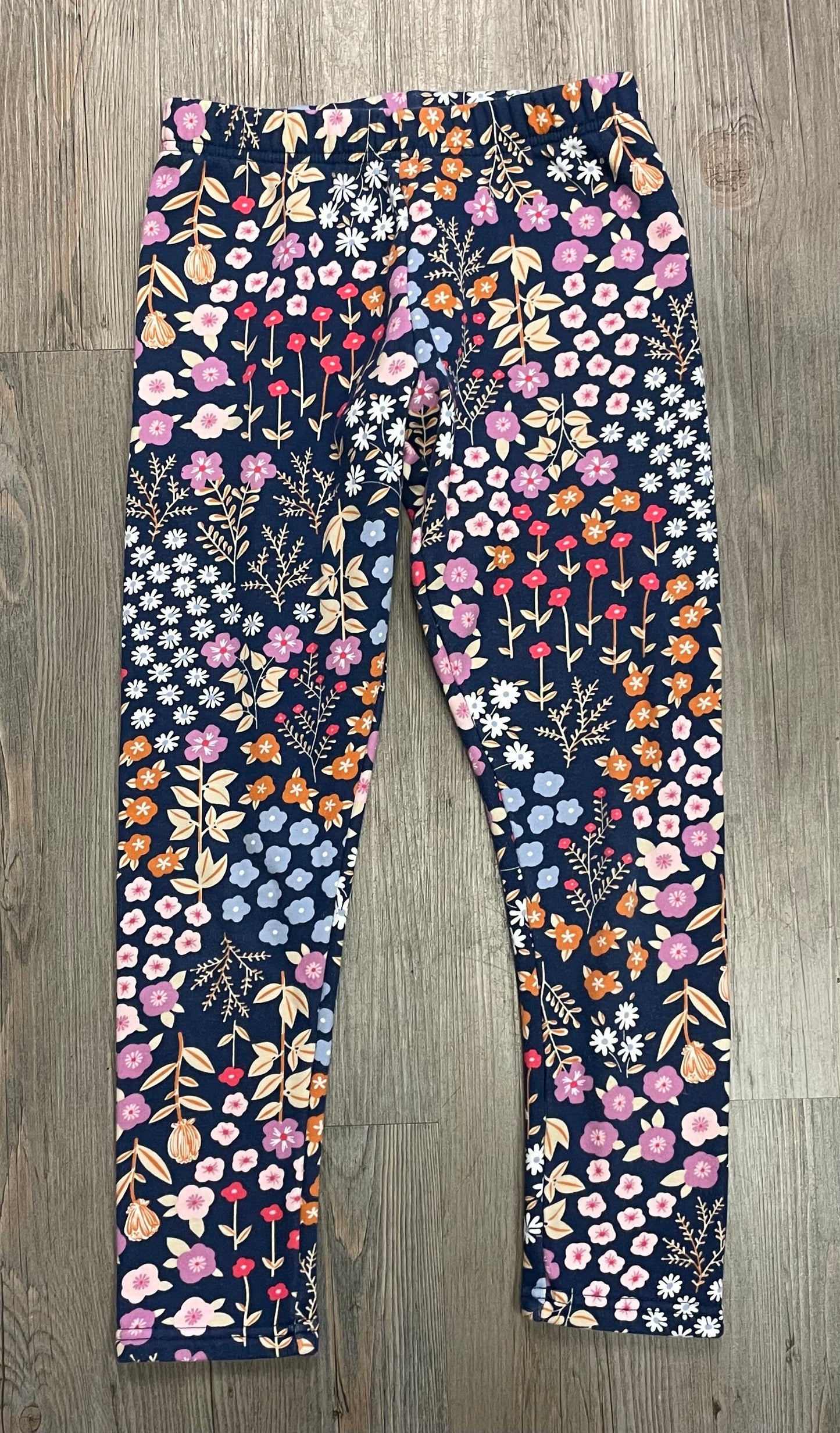 Floral Carters Fleecelined Leggi, 12Y