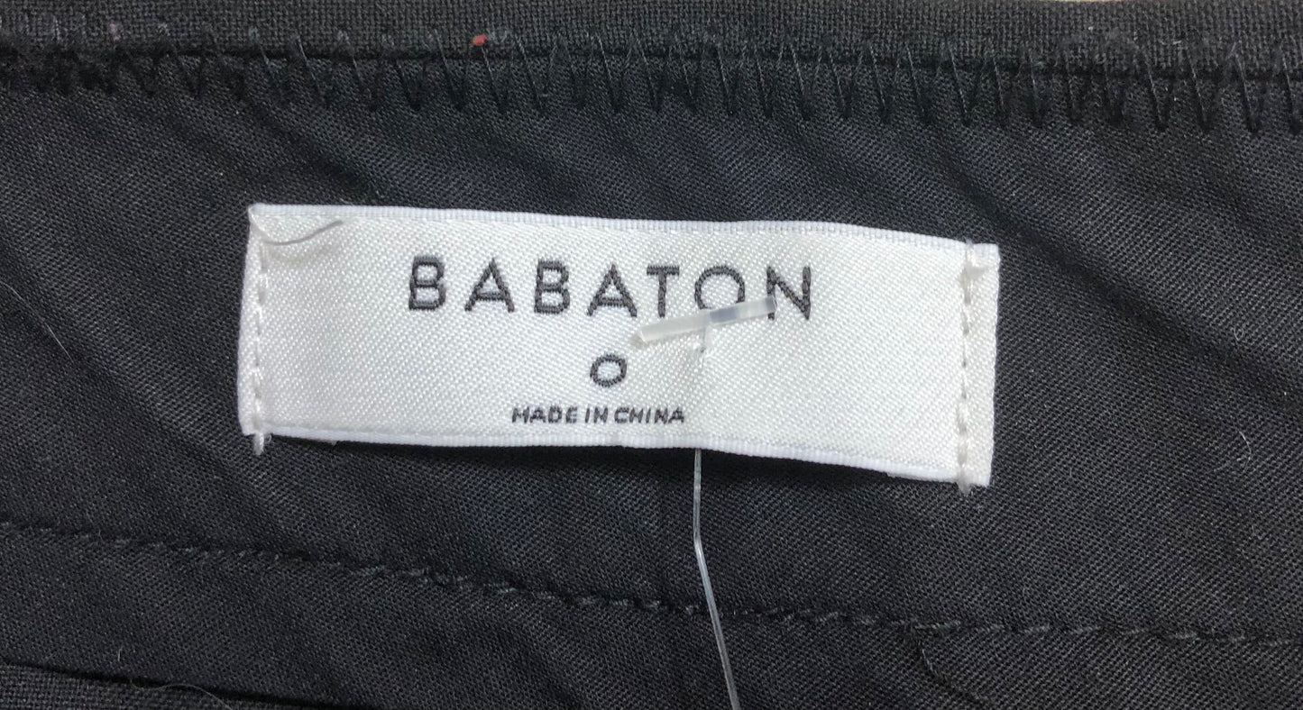 Black Babaton Dress Pants, 16Y+
