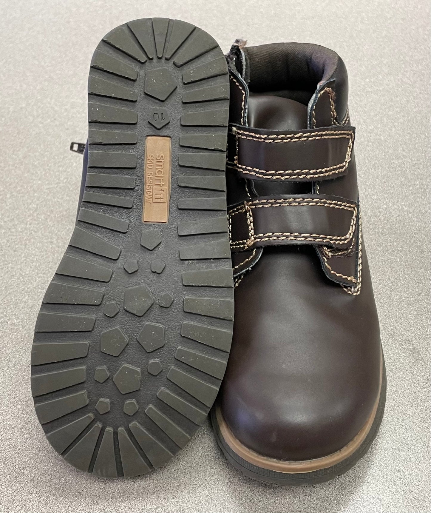 Brown Smartfit VelcroHightop Sh, 10T