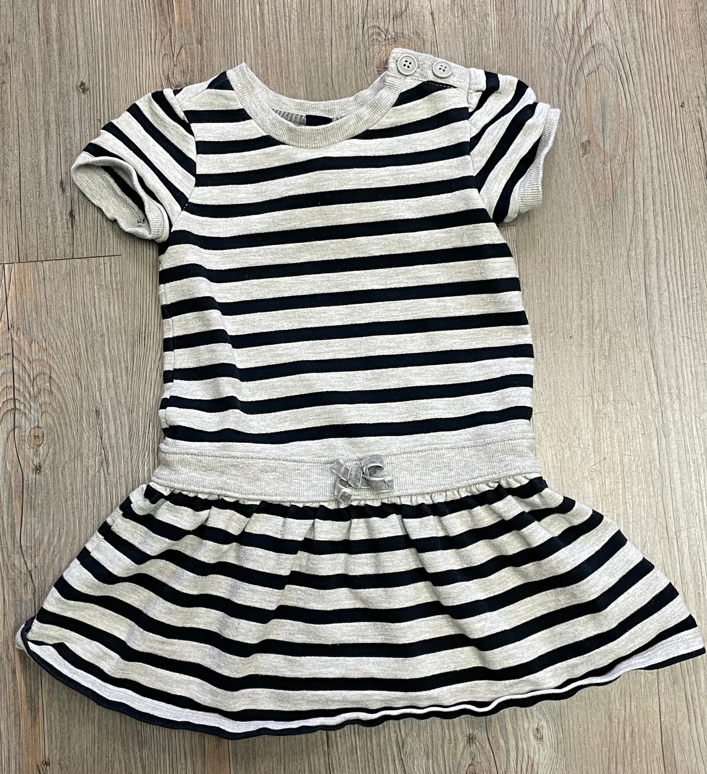 Blk/grey Gap Dress, 3Y
