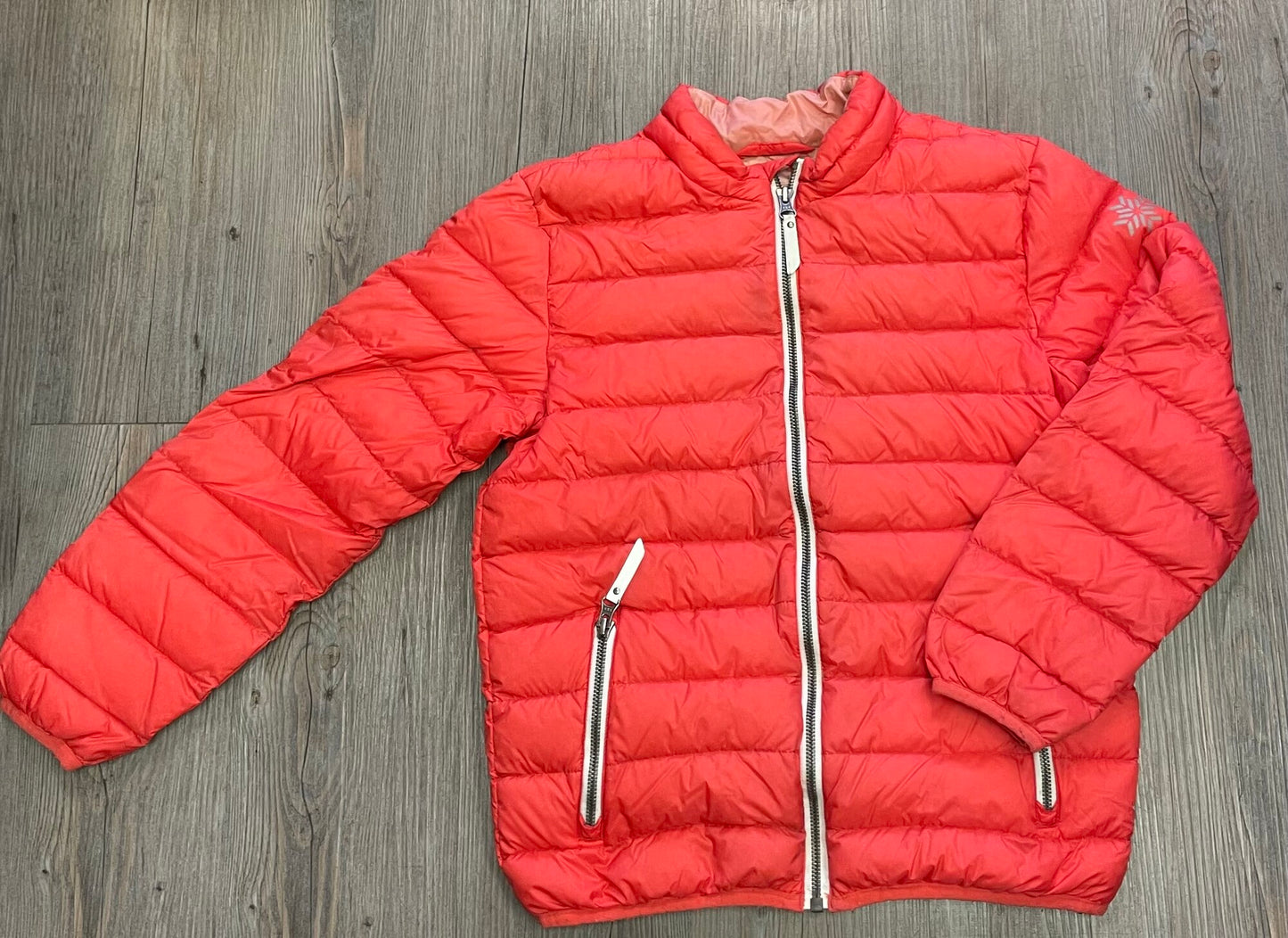 Orange Hanna Anderson Puffer, 9-10Y