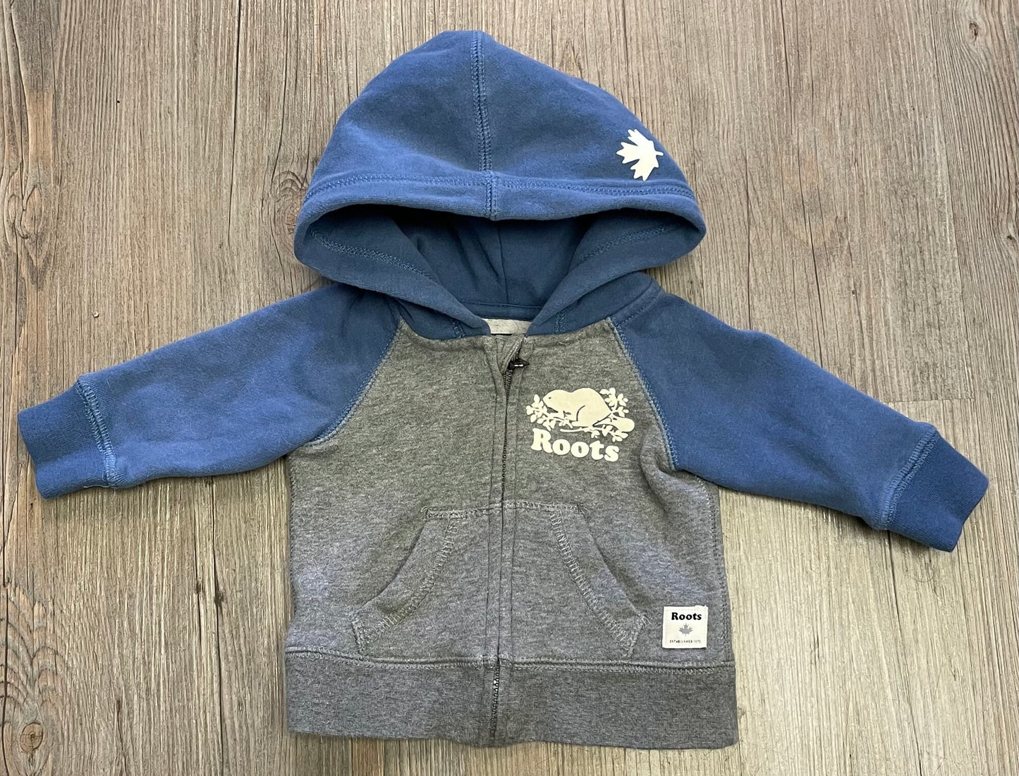 Multi Roots Zip Hoodie, 0-3M