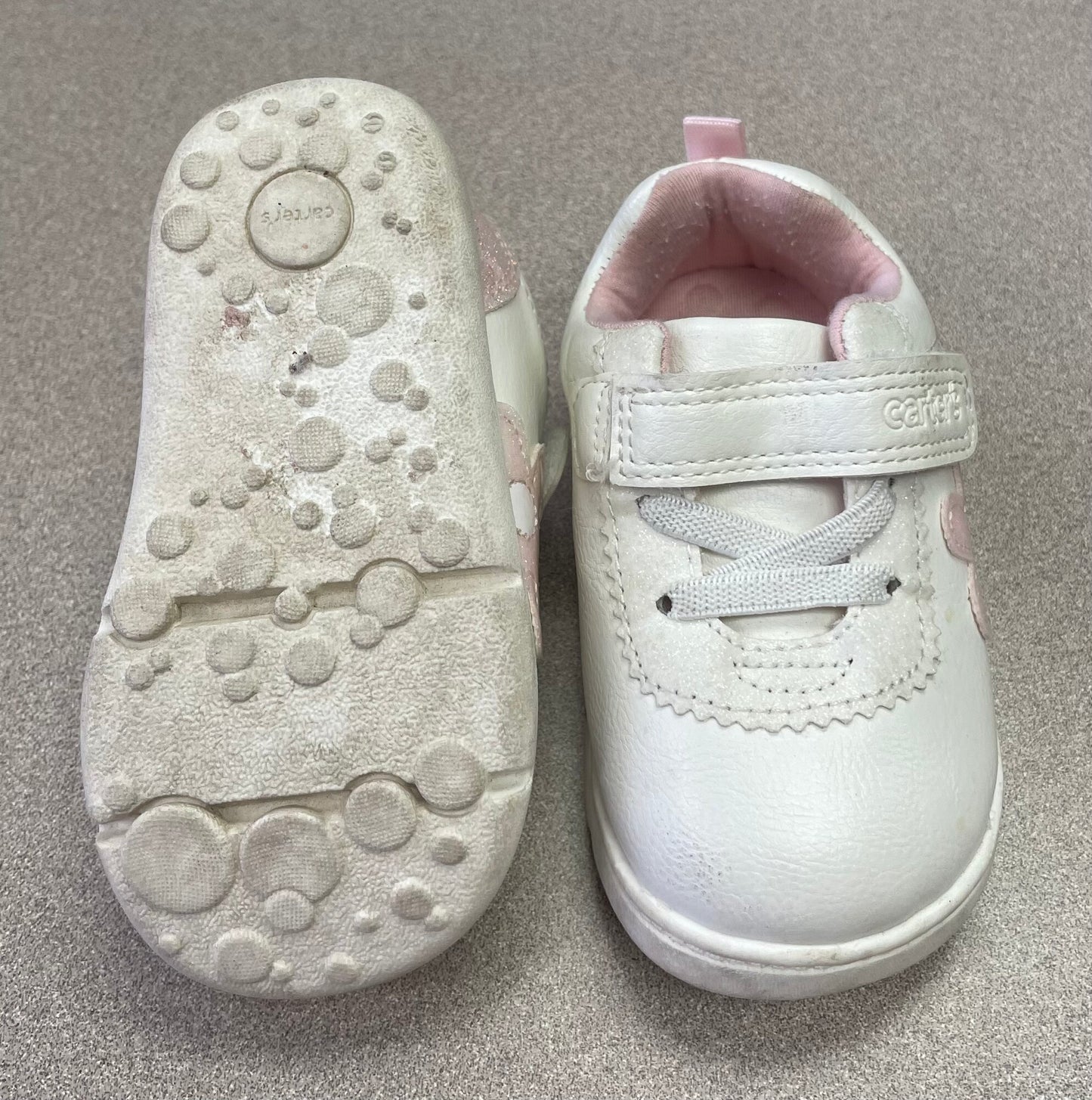White Carters Shoes, 5T