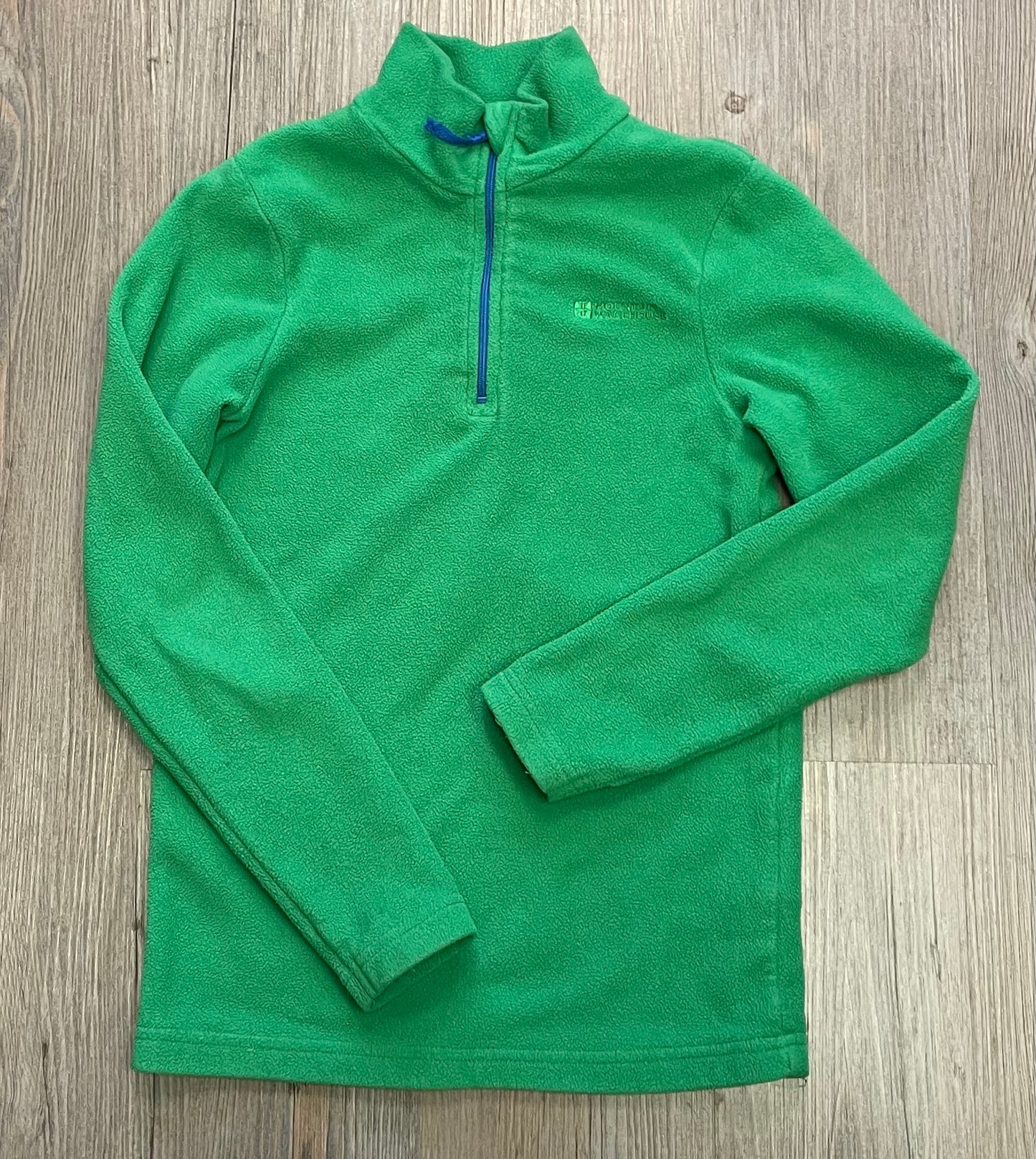 Green MW Fleece Sweater, 9-10Y