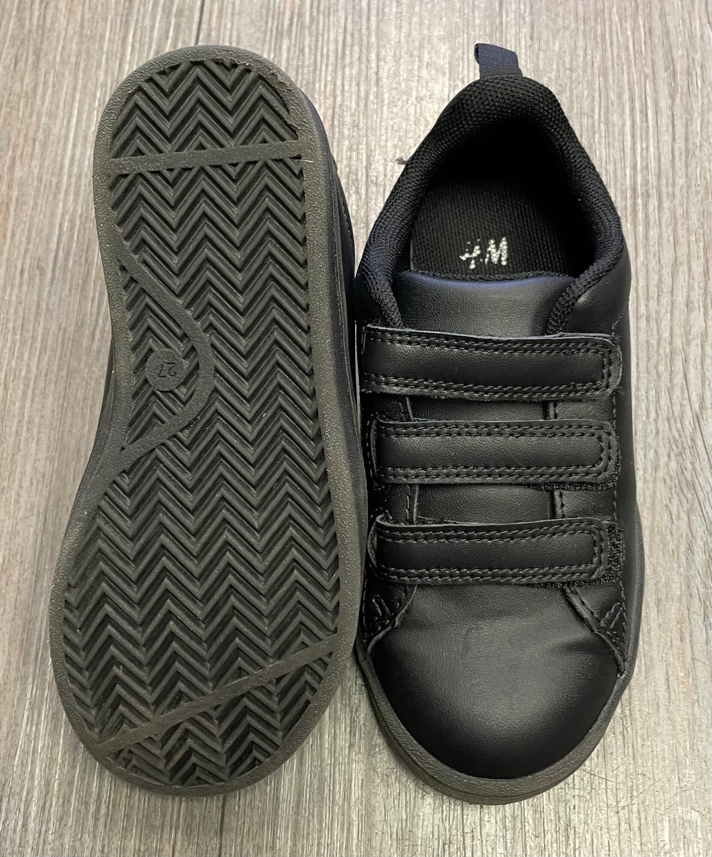 Black H&M Velcro Shoes, 10T