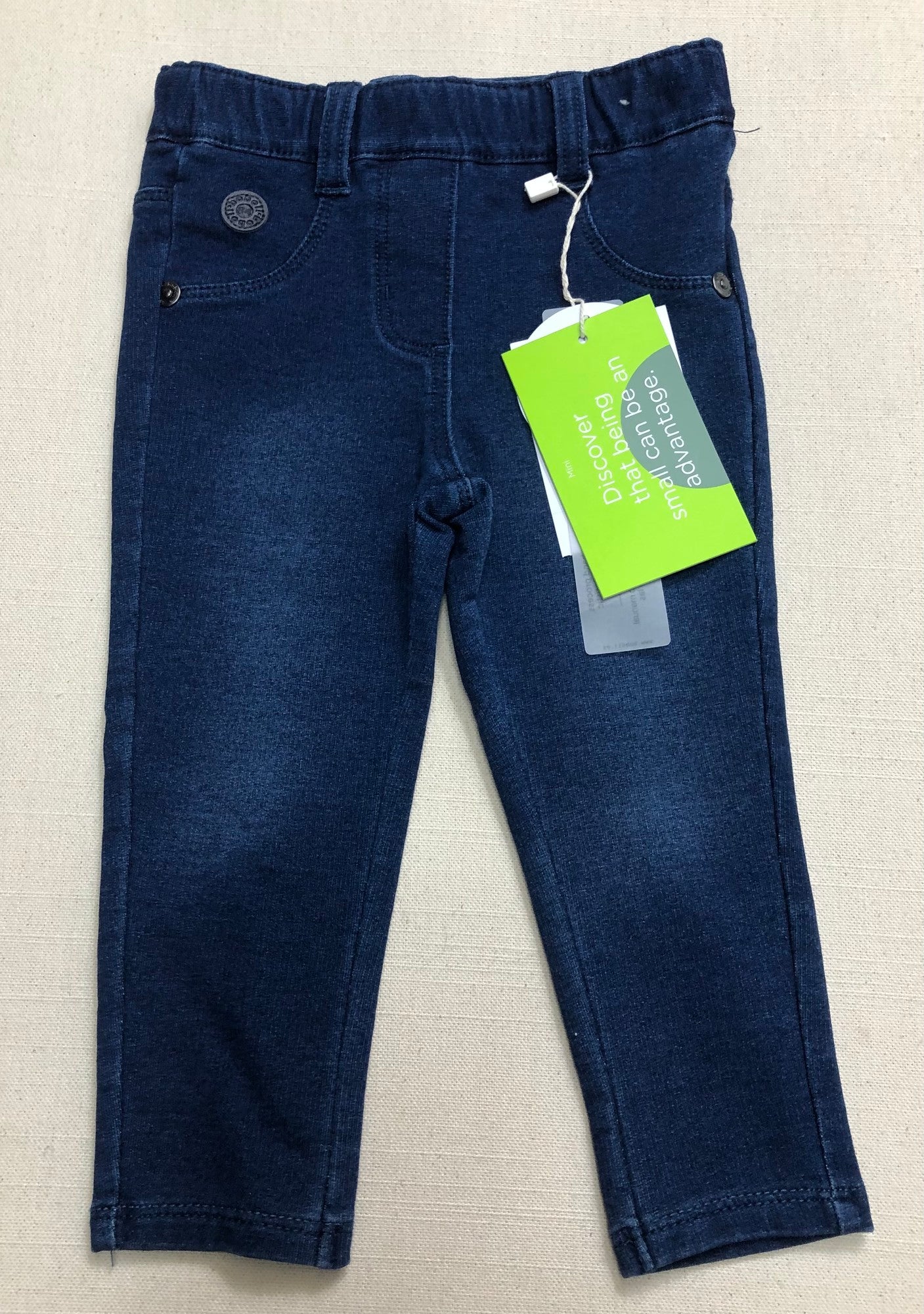 Blue Boboli Pants, 12M