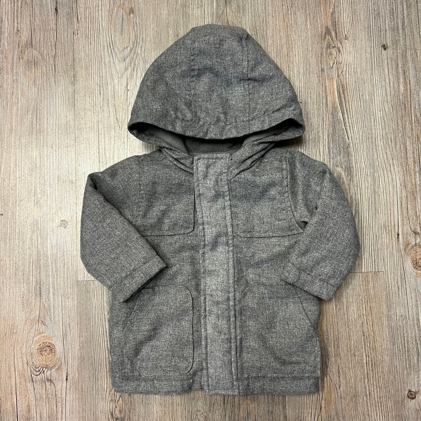 Grey Old Navy Lined Jacket, 6-12M
