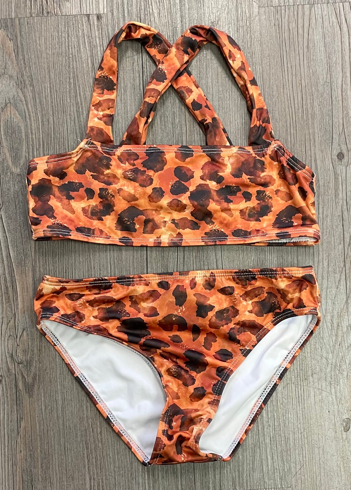 Leopard Stella Cove 2pc Bathing S, 10Y