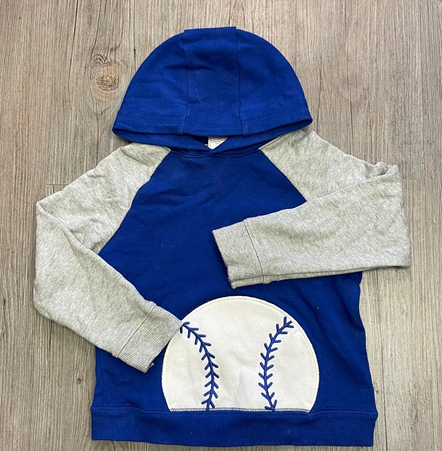 Blue Gymboree Pullover Hoodie, 2Y