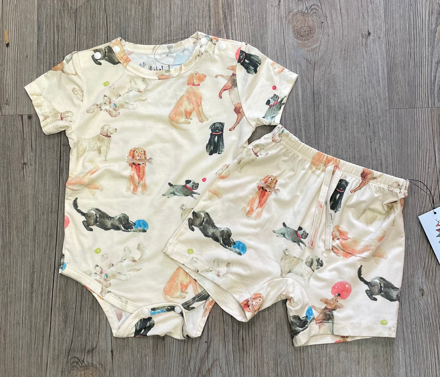 Dogs Tickety- Boo Clothing Set, 6-9M